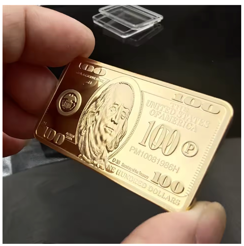 $100 Gold Bar