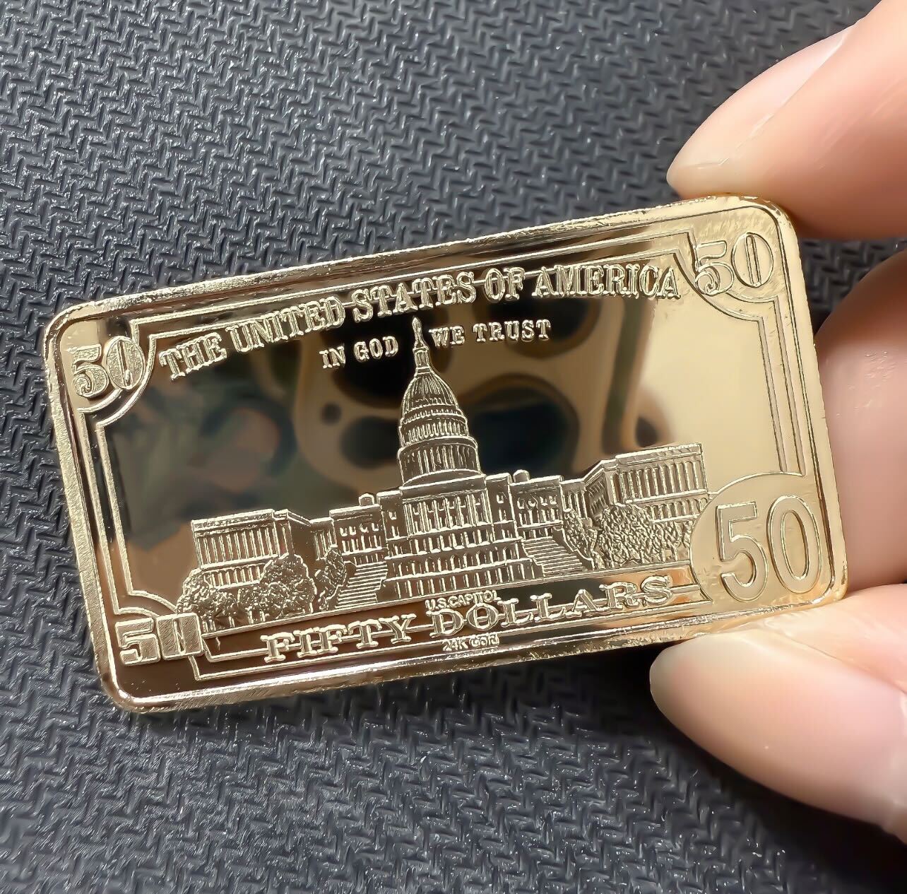 $50 Gold Bar
