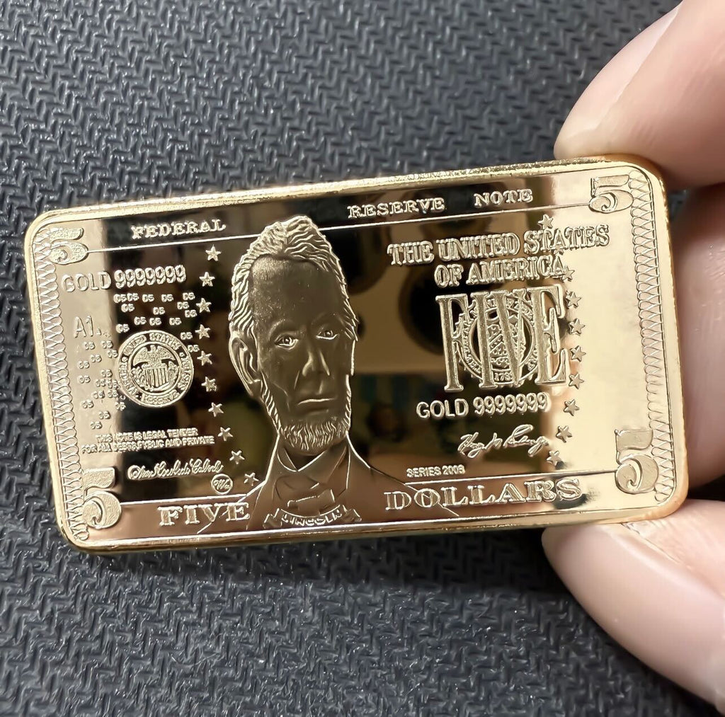 $5 Gold Bar