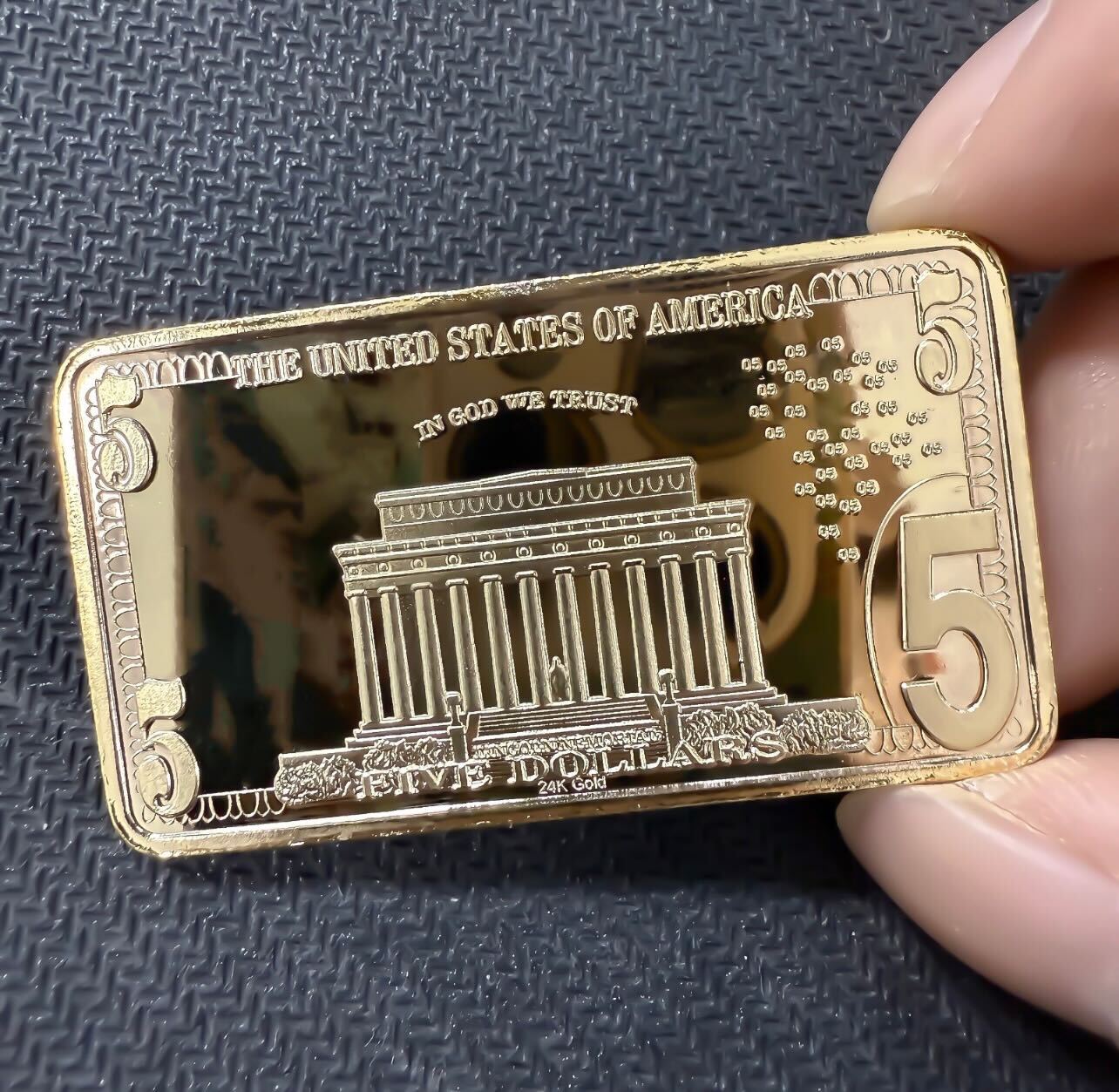 $5 Gold Bar