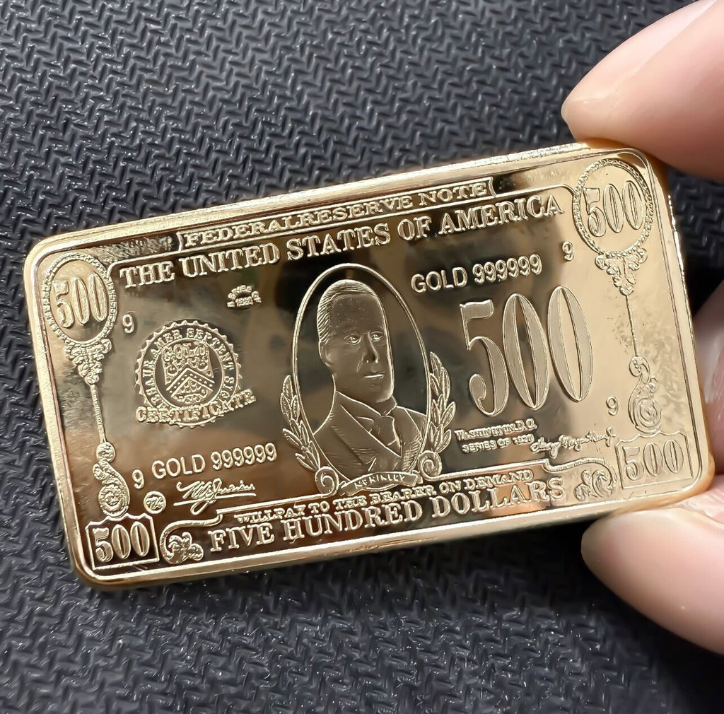 $500 Gold Bar