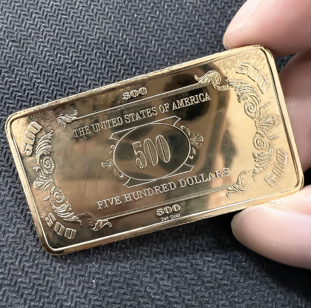 $500 Gold Bar
