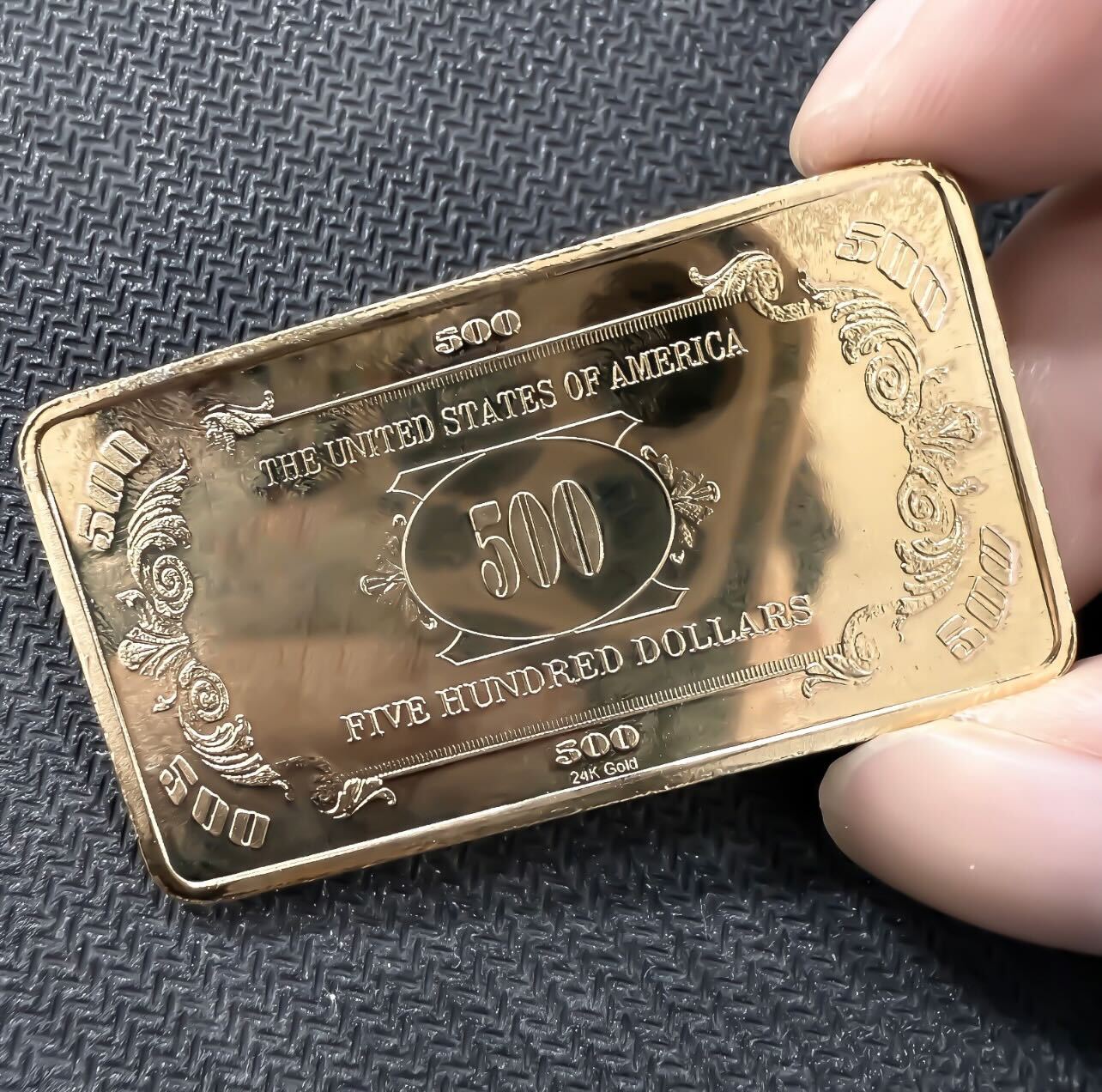 $500 Gold Bar