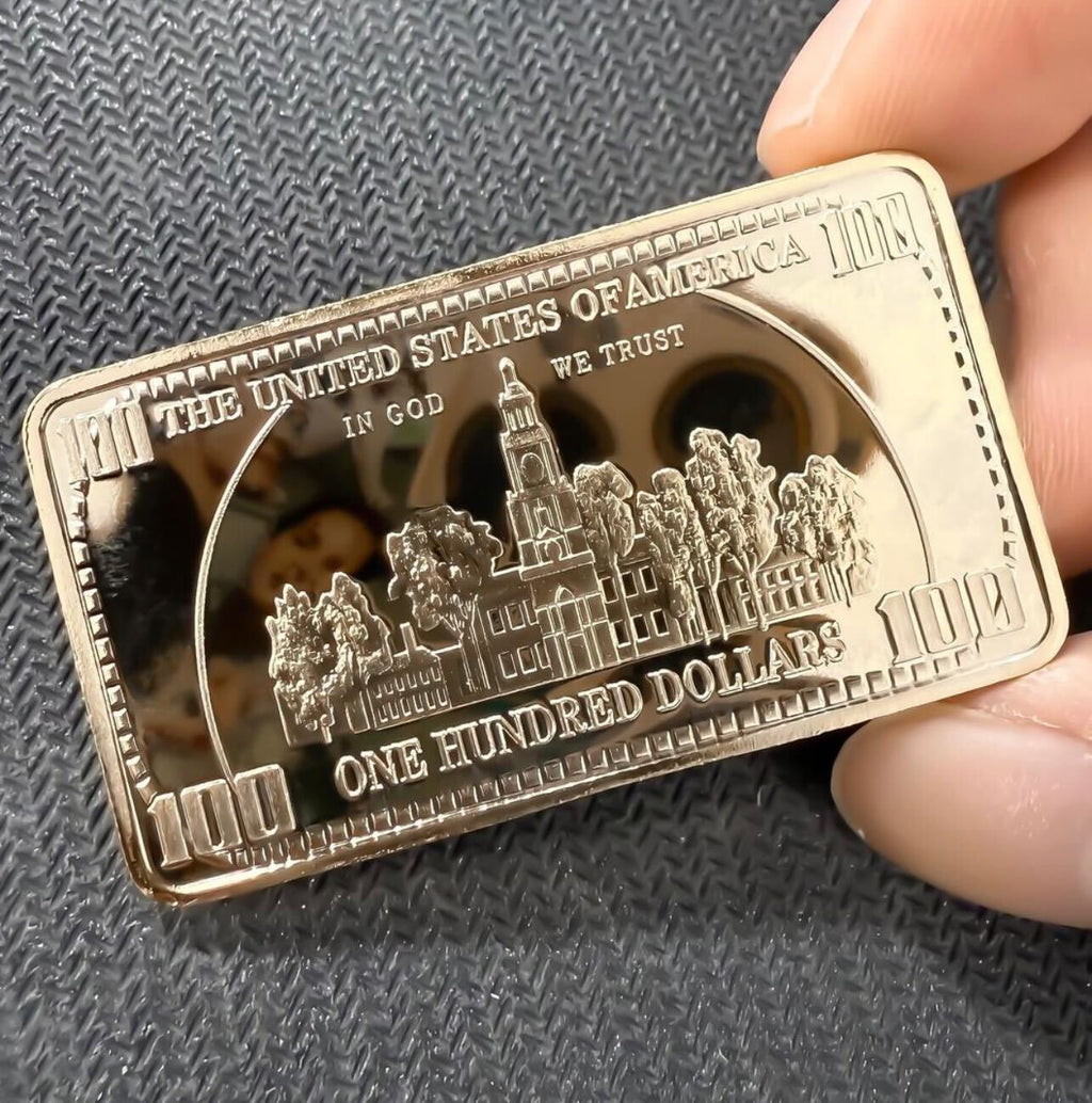 $100 Gold Bar