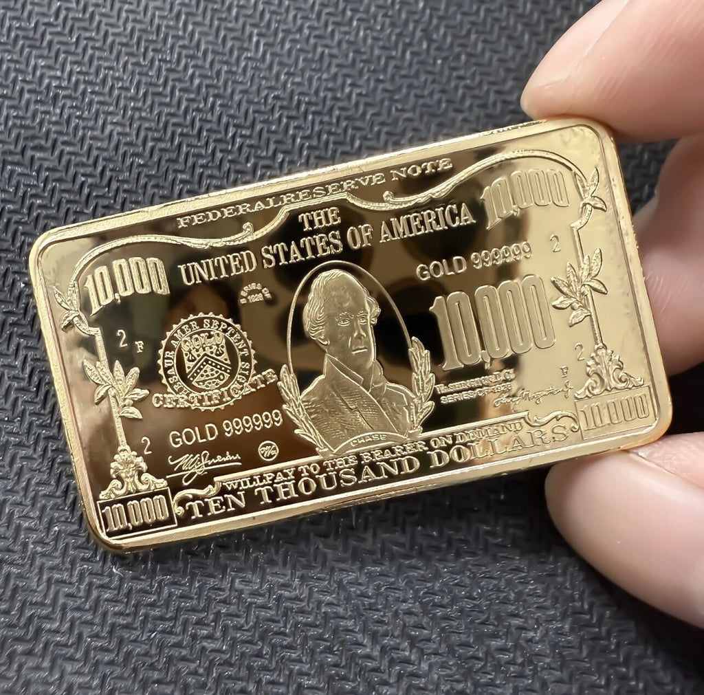 $10000 Gold Bar