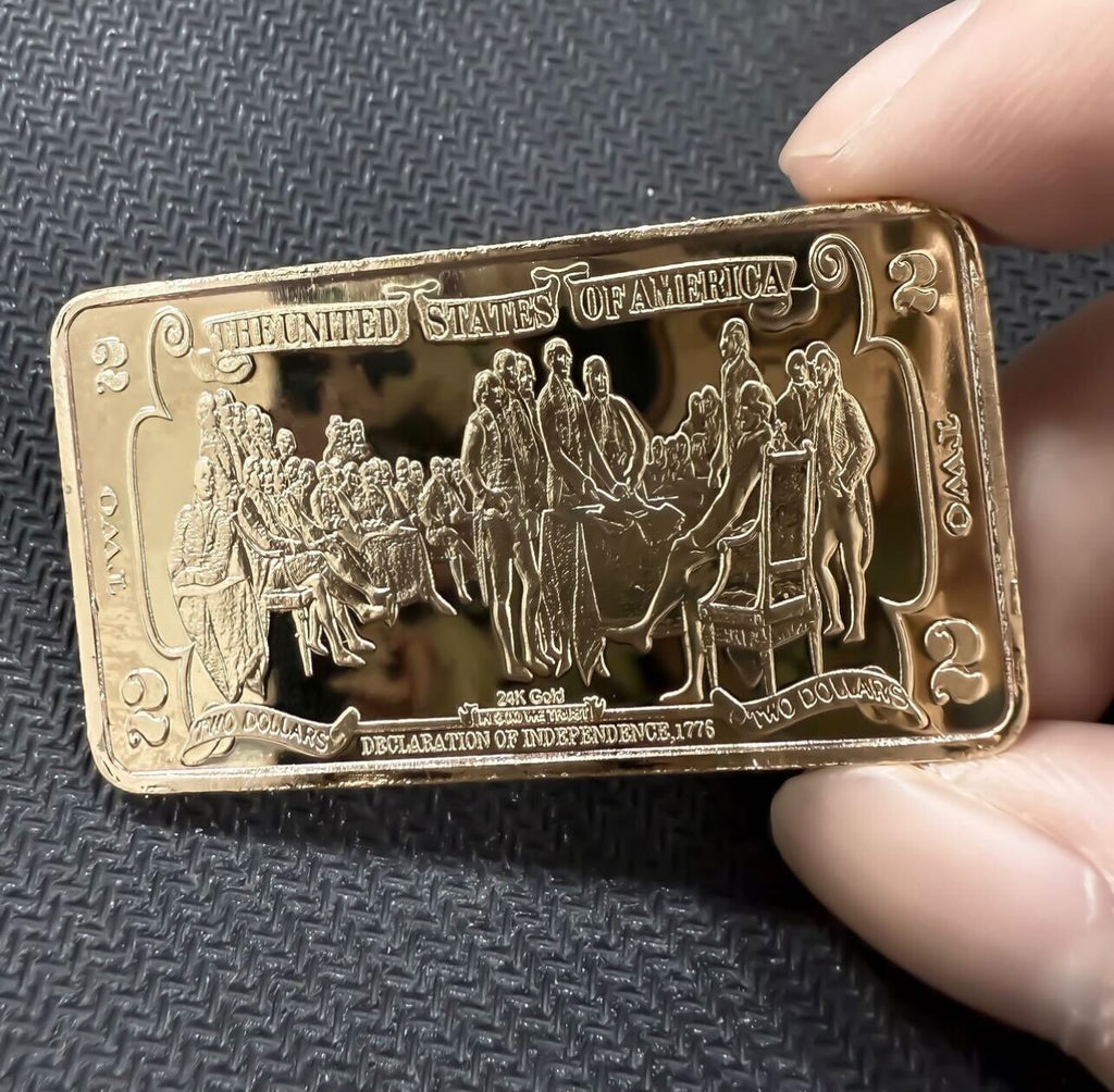 $2 Gold Bar